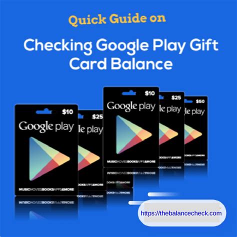 Check Google Play Card Balance